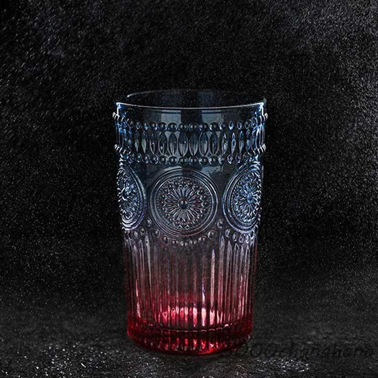 爆買 グラス 冷茶 コップ ガラスカップ ガラス 350ml クリア ロック