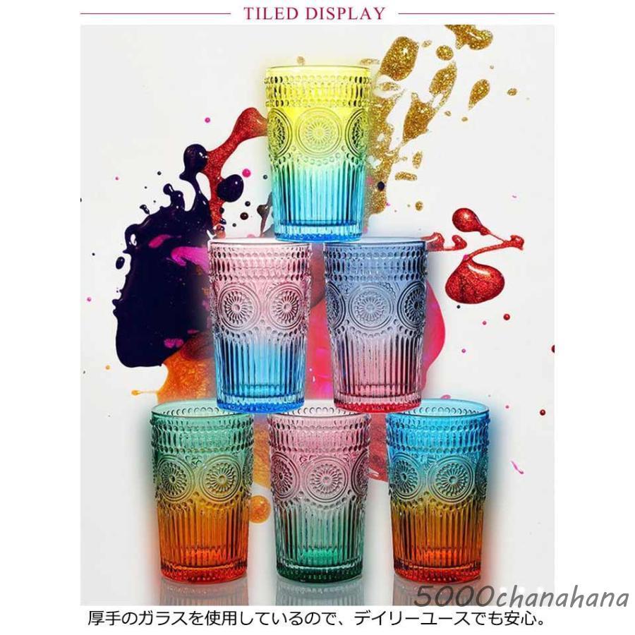 爆買 グラス 冷茶 コップ ガラスカップ ガラス 350ml クリア ロック