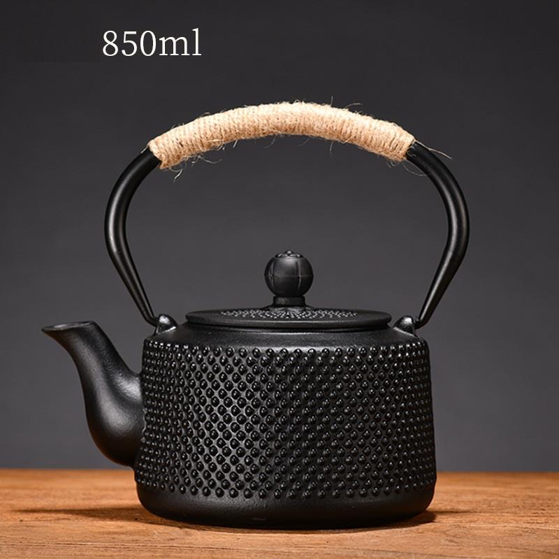 鉄瓶 やかん 鉄びん ヤカン 茶こし付き ホーロー 大容量 0.6L 0.9L 1.2