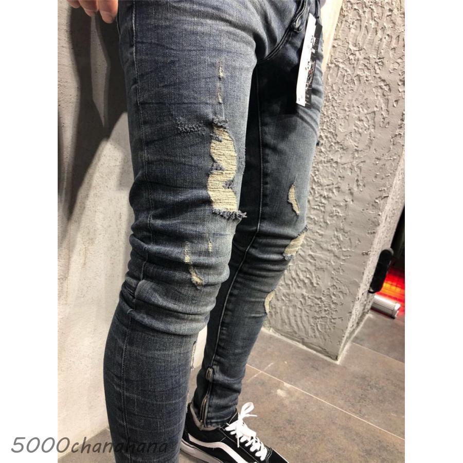 スキニーデニム ジーパンツ メンズ デニムパンツ ボトムス ジーンズ
