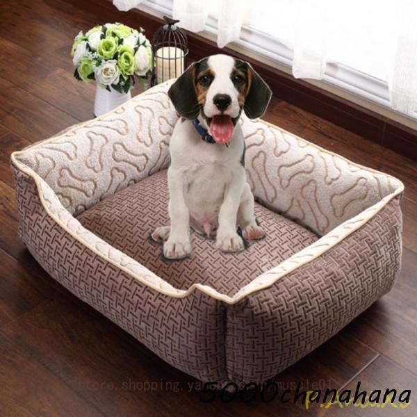 犬用ベッド 夏 洗える ペットベッド 猫 四角 ペットクッション 小型犬