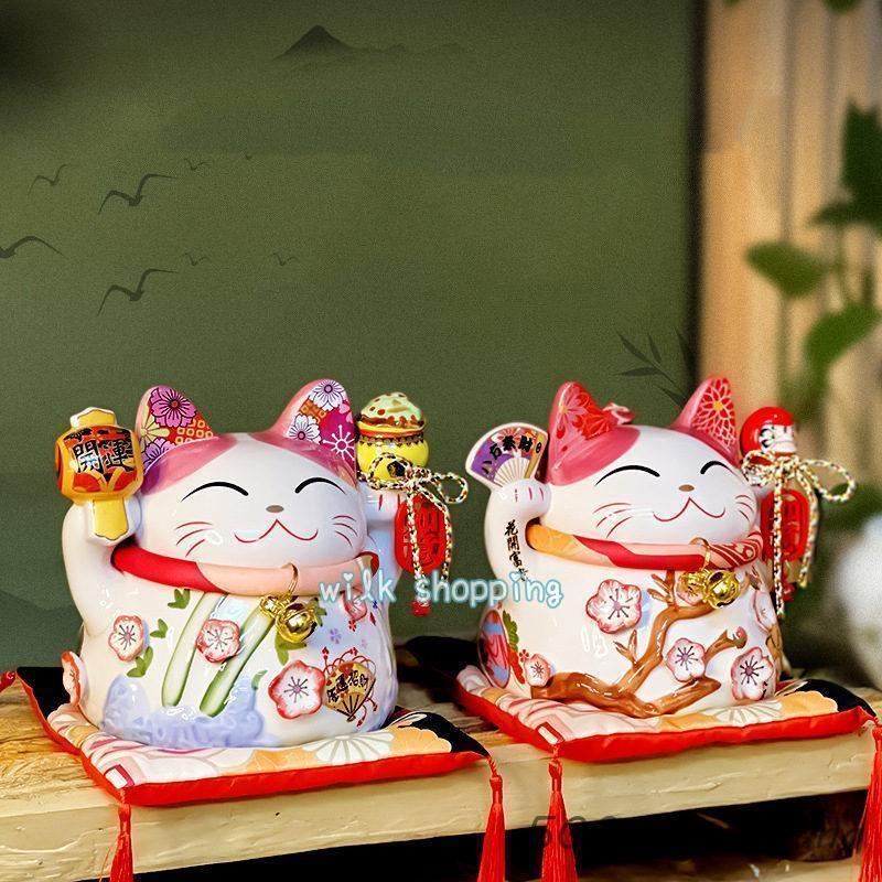 金運アップグッズ 招き猫 置物 金運招福 千客万来 幸せ 新築祝い