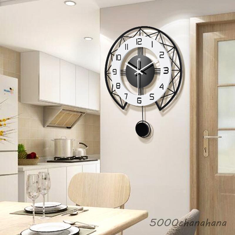 壁掛け用□□丸型CLOCK 値下げ 3 壁掛け時計 3サイズ 振り子クロック 丸 揺れる ナチュラル ギフト