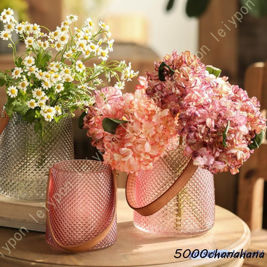 フラワーベース 硝子 一輪挿し ガラスボトル モダン おしゃれ クリア