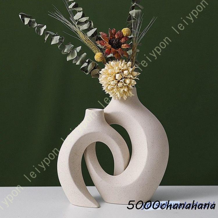 花瓶 陶器 和風 一輪挿し 白 ホワイト 花器 小さい かびん 手作り