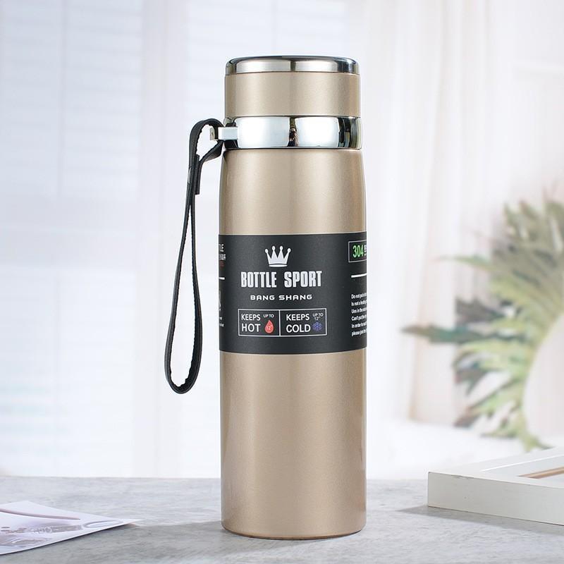爆買 【送料無料】水筒 800ml 1000ml 直飲み 保温 保冷 水筒 1L ステンレスボトル 持ち運びやすい ステンレスマグコップ 軽量 ...
