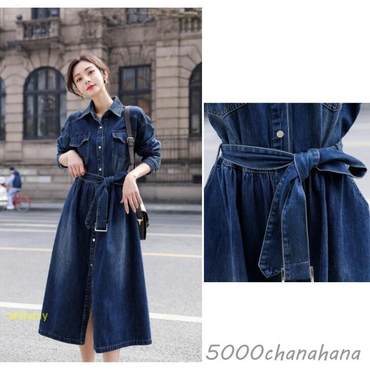 トレンチコート　シャツワンピース　スプリングコート hs-cn-013-1.jpg