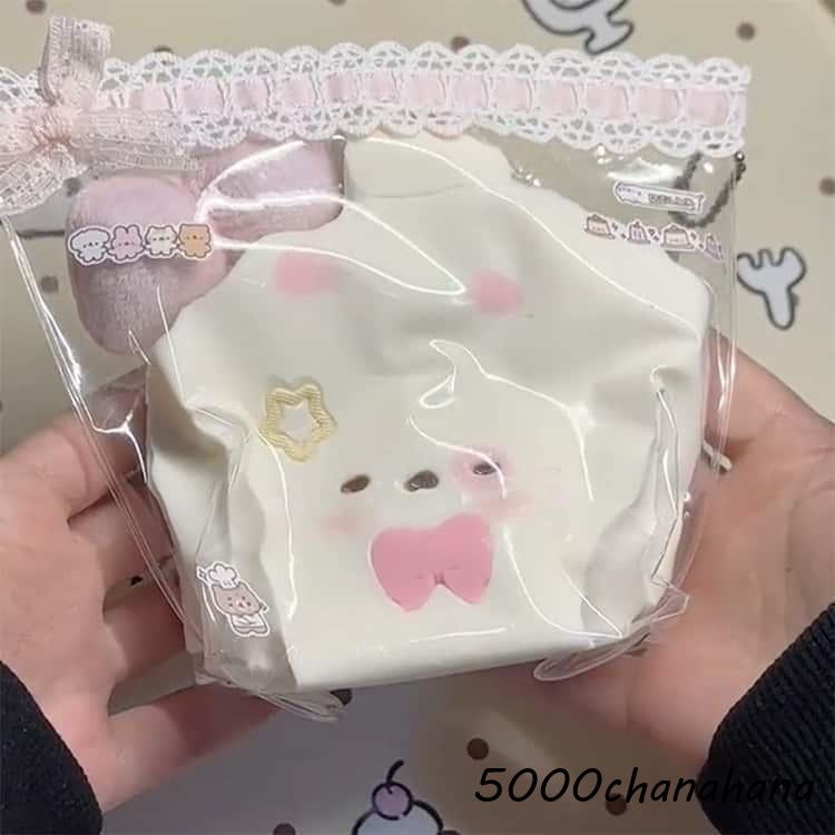 収納袋付き ダブル猫！もちとろスクイーズ スクイーズ 猫スクイーズ