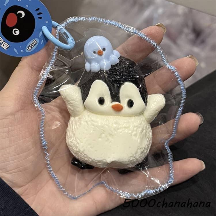 水感 スクイーズ 低反発 ペンギン 動物スクイーズ ストレス解消 握る
