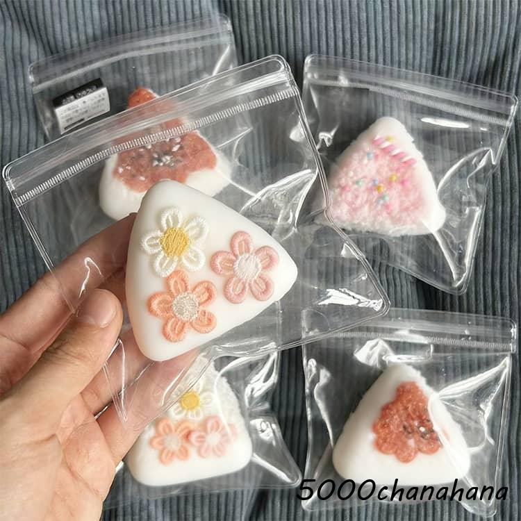 スクイーズ 2点セット お握りスクイーズ ぷにぷに 低反発 大福 食品