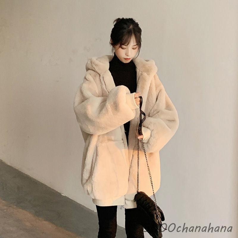 フリース レディース ブルゾン ボア パーカー アウター フード付き