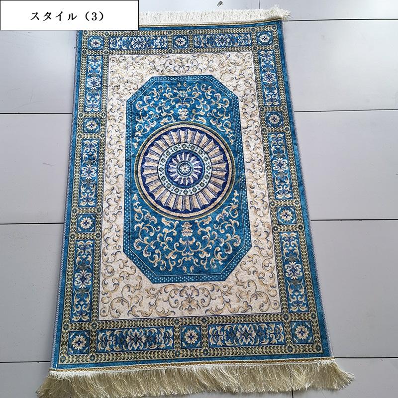 爆買 玄関マット 室内 60×85 屋内 おしゃれ シルク タッチ ペルシャ