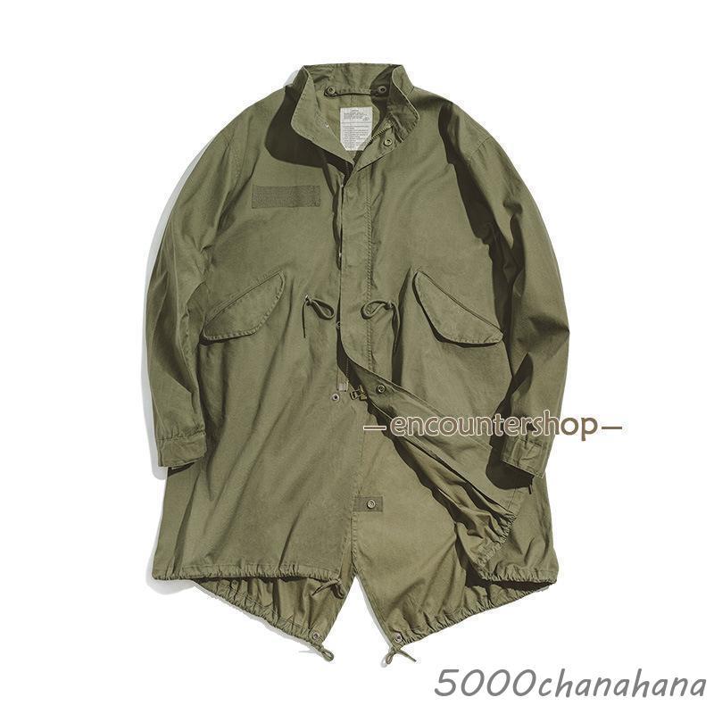 M-65フィールド モッズコート メンズ ビッグシルエット M65 ミリタリー