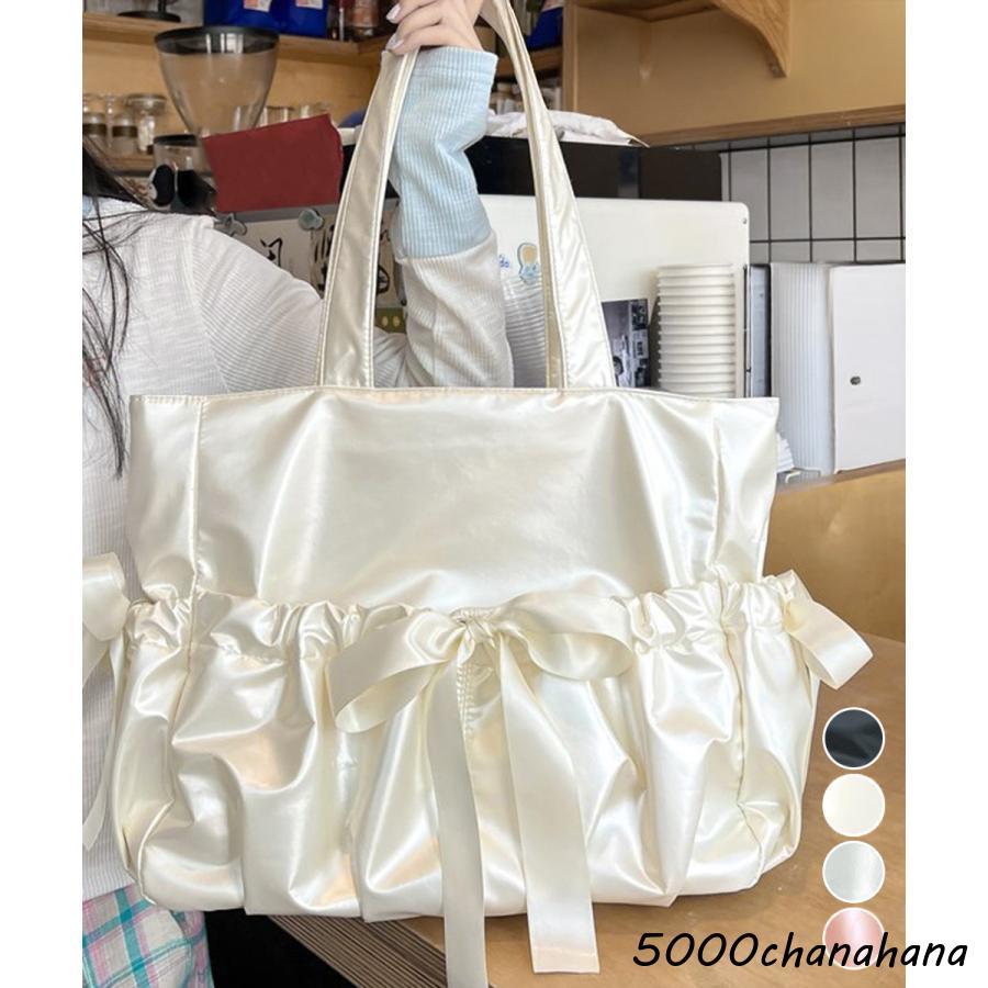 爆買 痛バッグ 大人可愛い リボントートバッグ : HAMIYAショップ