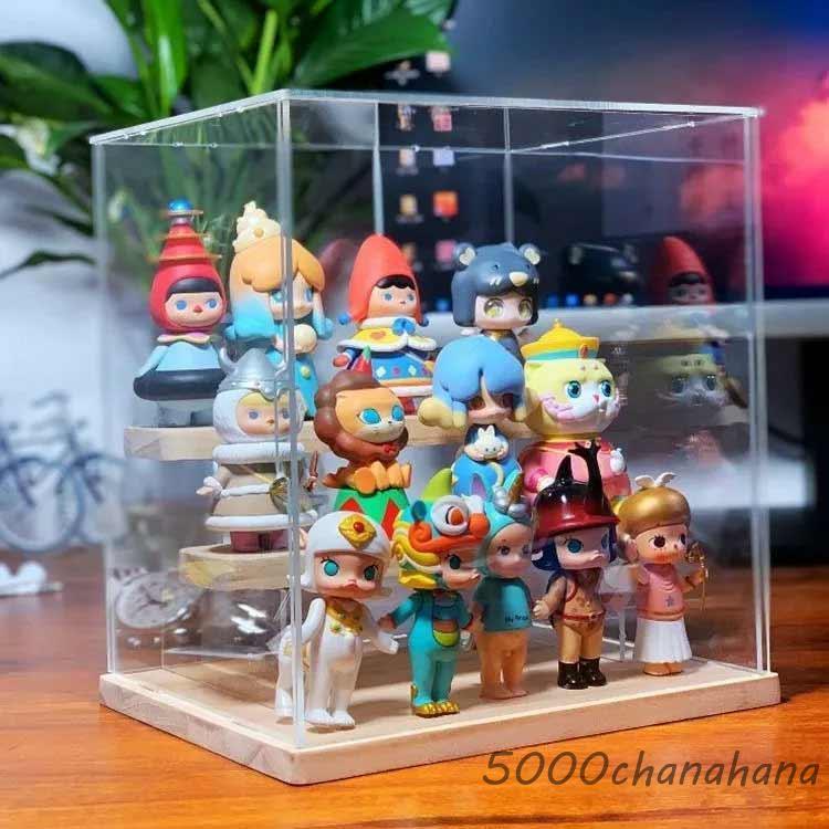 フィギュア プラモデル ディスプレイ ケース 5段ステージ アクリル製 前開き フィギュ - ア プラモデル ディスプレイ ケース 5段ステージ アクリル