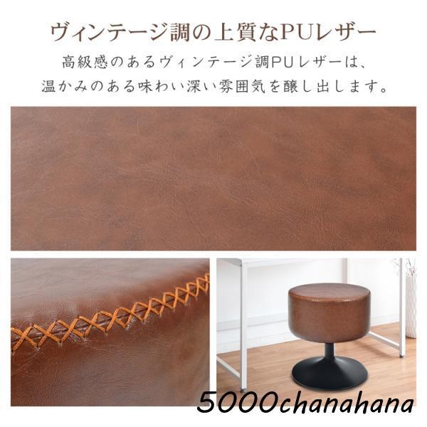 スツール ラウンドスツール 丸いスツール 円形座面 360°回転 低い脚 美しさ 実用性 ポリウレタン おしゃれ リビング 玄関の腰掛用 インテリア_7