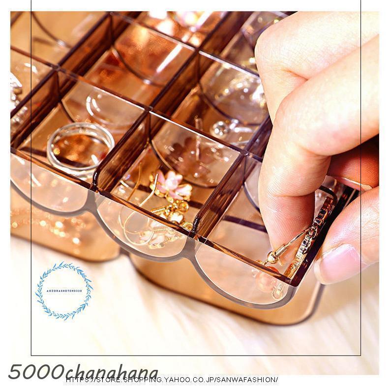 ジュエリーボックス アクセサリーケース アクセサリー収納 コンパクト
