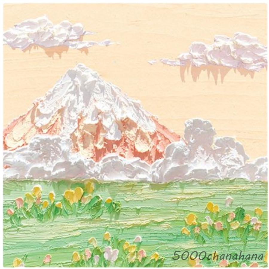 爆買 付箋紙 80枚 油絵 空 雲 日没 海 自然景色 癒し 紙 手紙 伝言