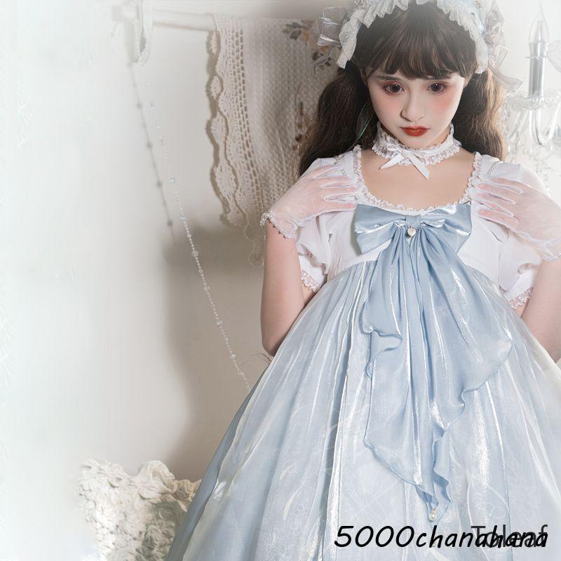 ロリータ ロリィタ ワンピース ブルー ロリータファッション ロリィタ