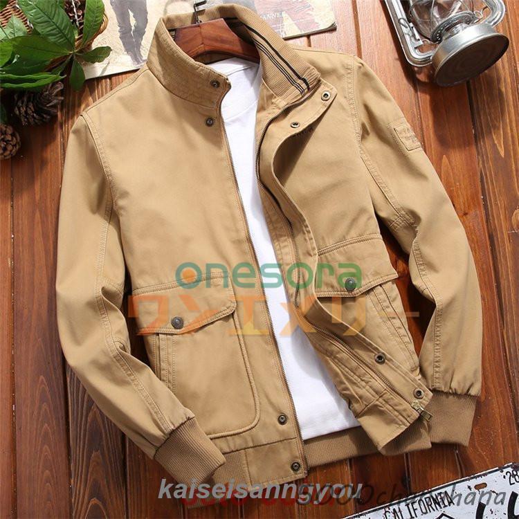 メンズ ミリタリー アウター ジャンパー 秋服 スタンドカラー メンズアウター 30代 40代 50代ファッション メンズ ミリタリー アウター ジャンパー 秋服 スタンドカラー メンズ