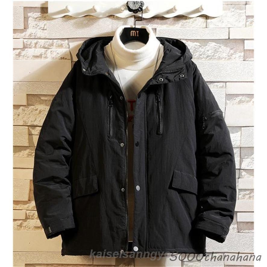 ミリタリー M65 フード付き 中綿入り モッズコート メンズ ジャンバー