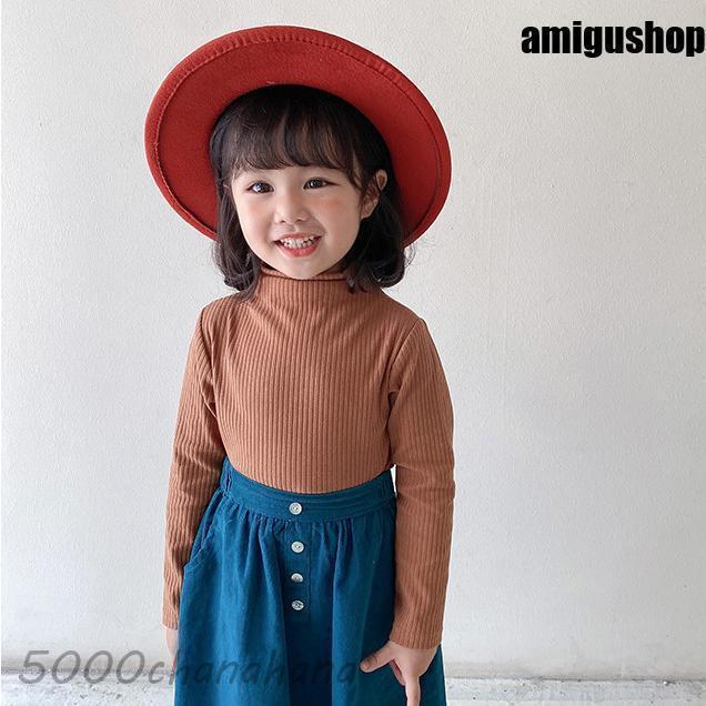 長袖Tシャツ カットソー 長袖 子供服 キッズ ベビー 女の子 トップス 