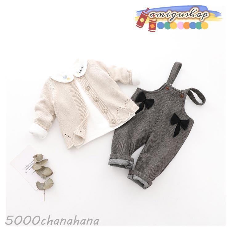 ベビー服 ニット カーディガン 女の子 子供服 アウター 長袖 キッズ 80