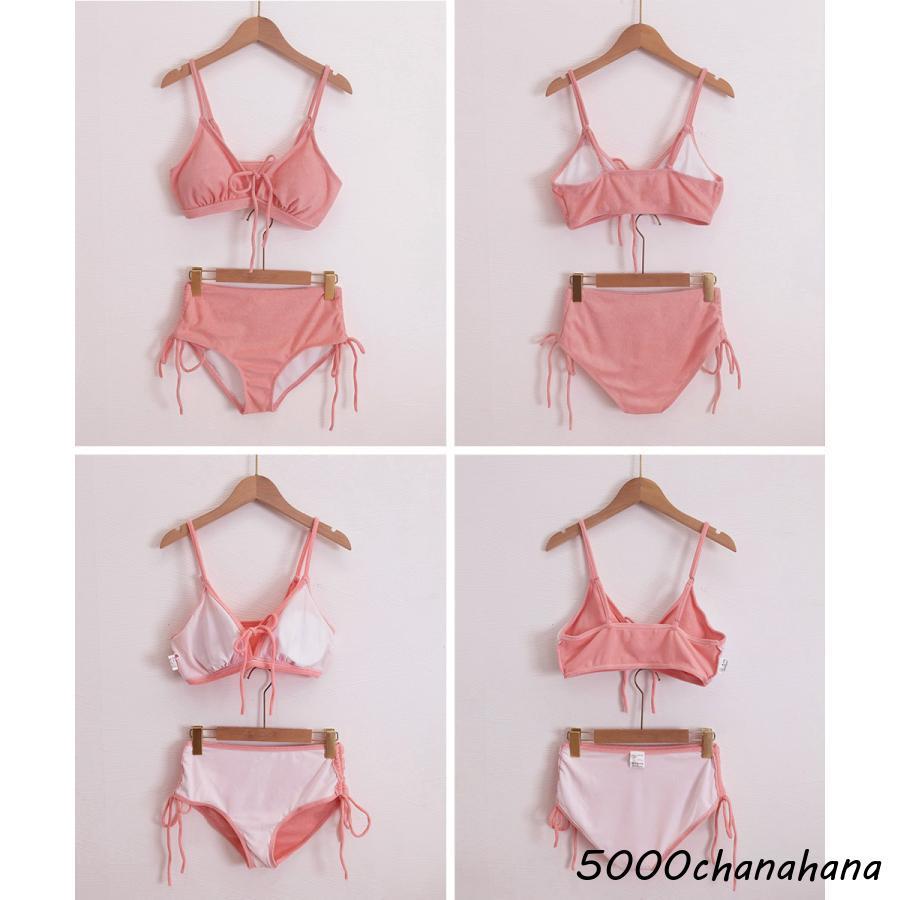 ビキニ水着セット小胸盛れるセパレート水着 : HAMIYAショップ - 通販