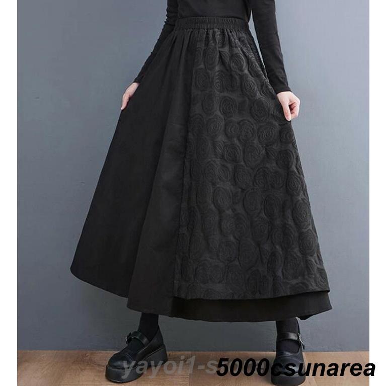 慈雨 フレアロングスカート kw00894.jpg