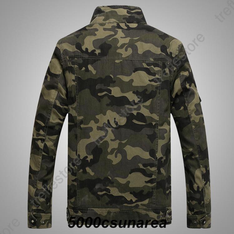 カモフラージュ柄 ブルゾン ミリタリージャケット メンズ 迷彩柄 カモフラージュ ジャンパー