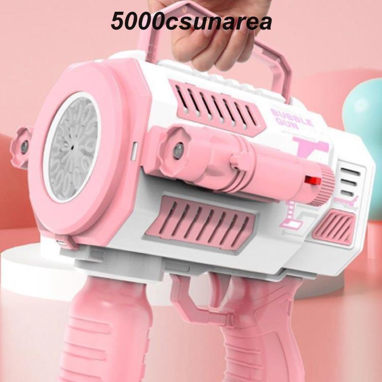 シャボン玉 電動 バズーカ バブルガン 自動 バブルマシーン