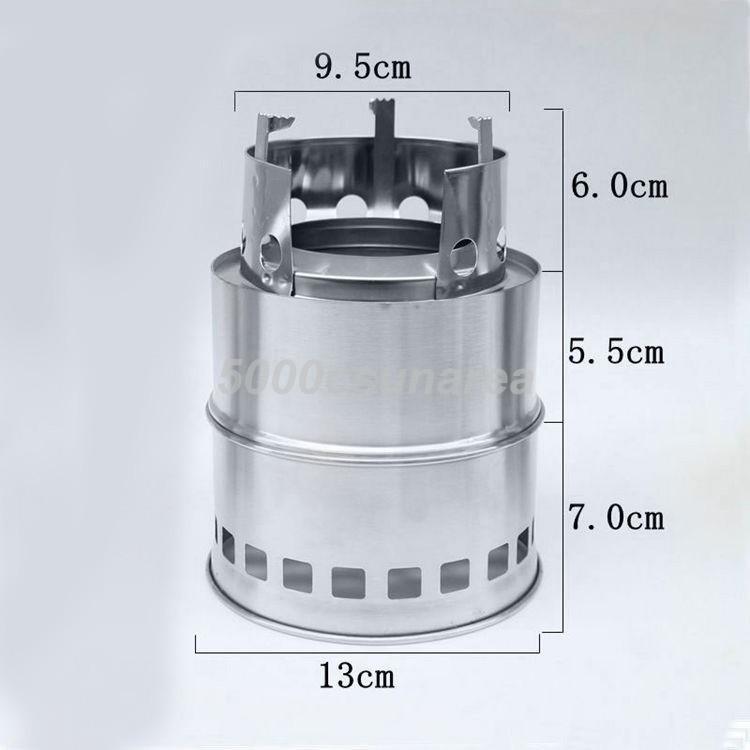 ネイチャーストーブ ウッド ステンレス 折りたたみ 2次燃焼 エコ 焚火
