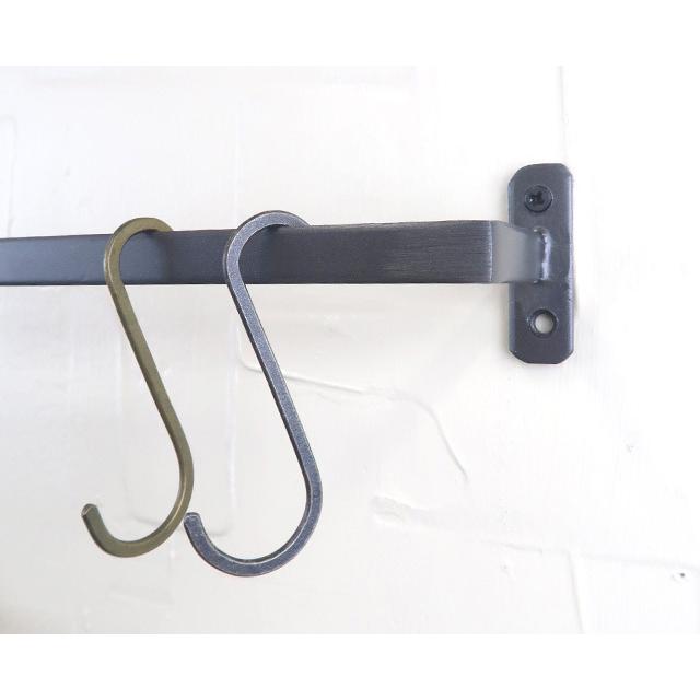 タオル ハンガー フック アンティーク DIY アイアンタオルハンガー380