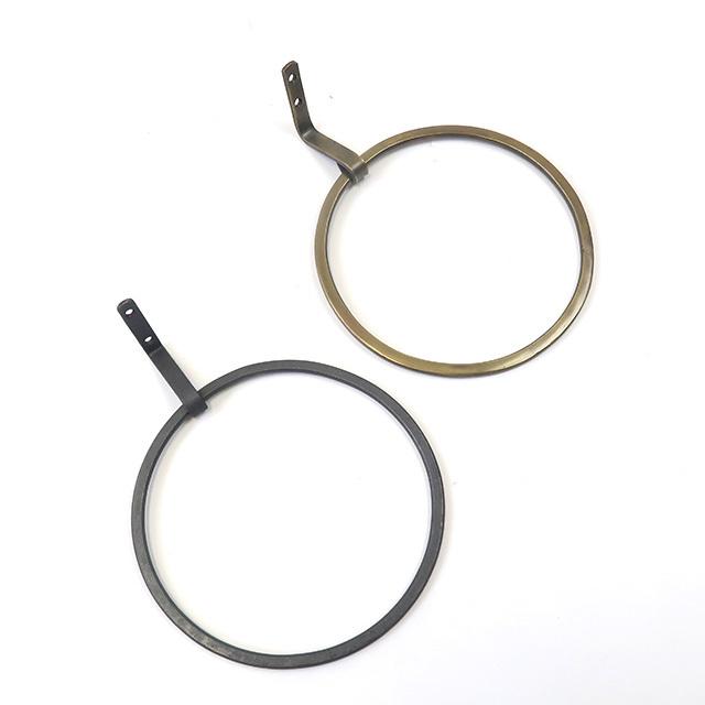 タオル ハンガー フック アンティーク DIY アイアンタオルハンガー 丸