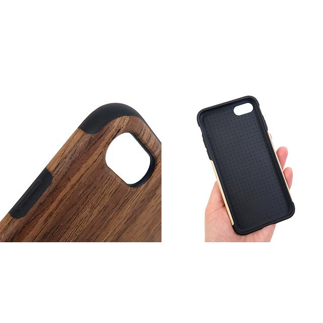 スマホ iPhoneケース 携帯ケース 天然素材 キャンパス 7/8 ブラウン