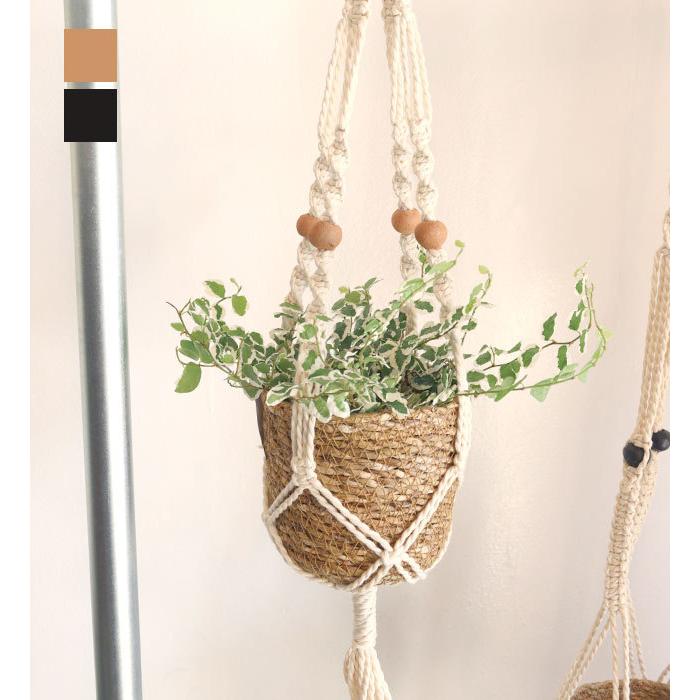 鉢 吊り下げ おしゃれ 北欧 室内 鉢植え 花 ギフト 観葉植物 鉢カバー カバー マクラメ ハンギングポット クレイ S Wpf Wpm ファイブハンドレッドワークス 通販 Yahoo ショッピング