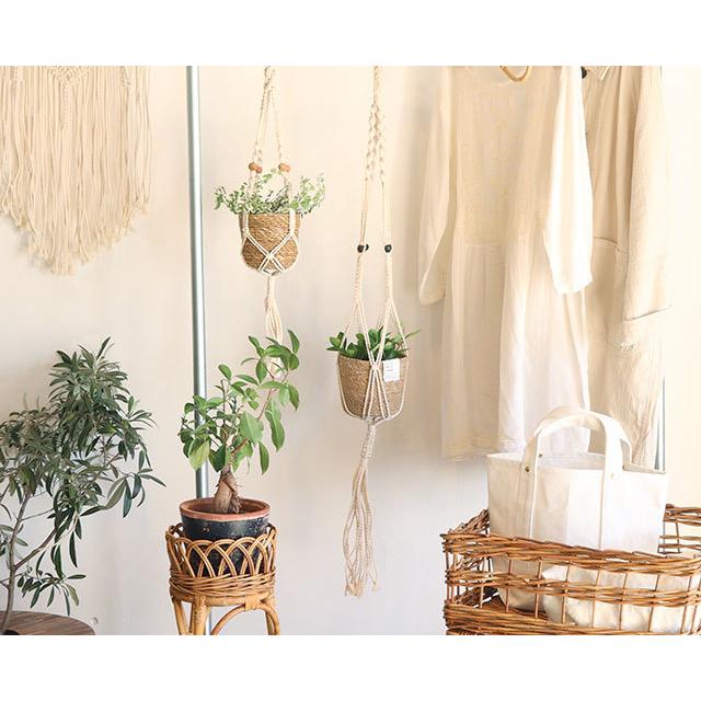 鉢 吊り下げ おしゃれ 北欧 室内 鉢植え 花 ギフト 観葉植物 鉢カバー カバー マクラメ ハンギングポット クレイ S Wpf Wpm ファイブハンドレッドワークス 通販 Yahoo ショッピング