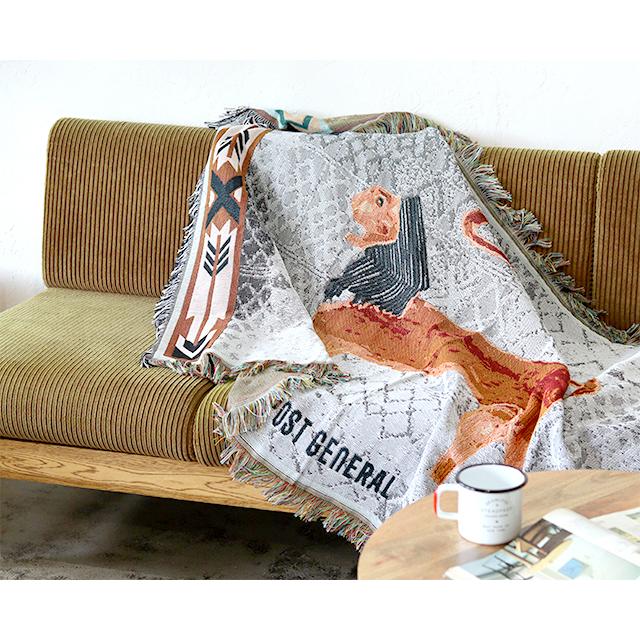 POST GENERAL ブランケット 洗える UV加工 おうち キャンプ POST