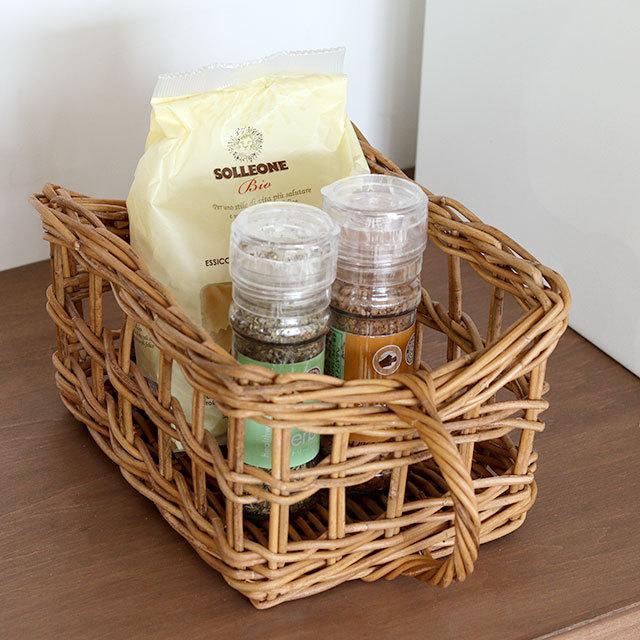 Creer バスケット かご 収納カゴ ラタンかご ナチュラル 収納 公式