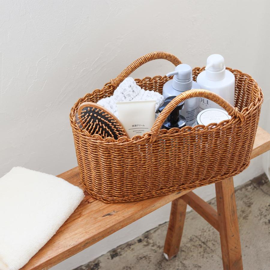 バスケット かご 収納カゴ ナチュラル 収納 おしゃれ 洗える 公式