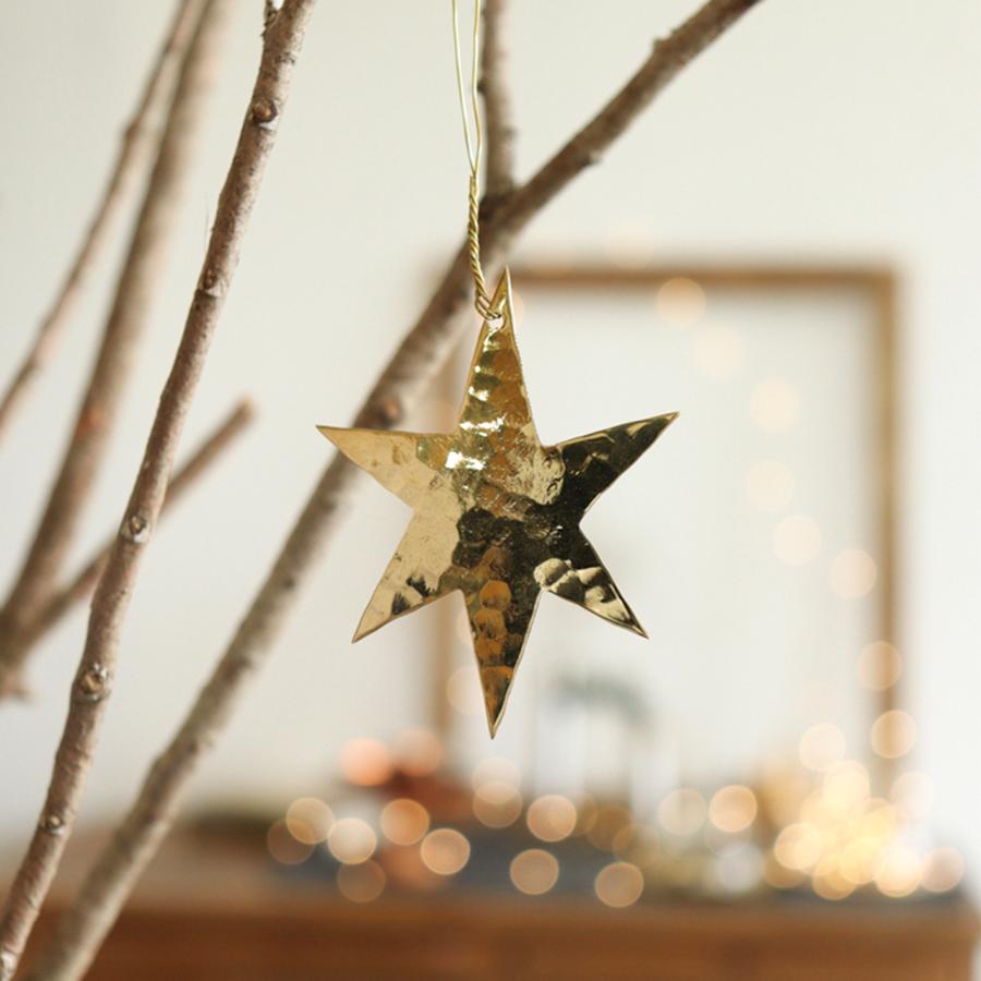 Creer オーナメント おしゃれ 北欧雑貨 真鍮 クリスマス 公式 ブラス