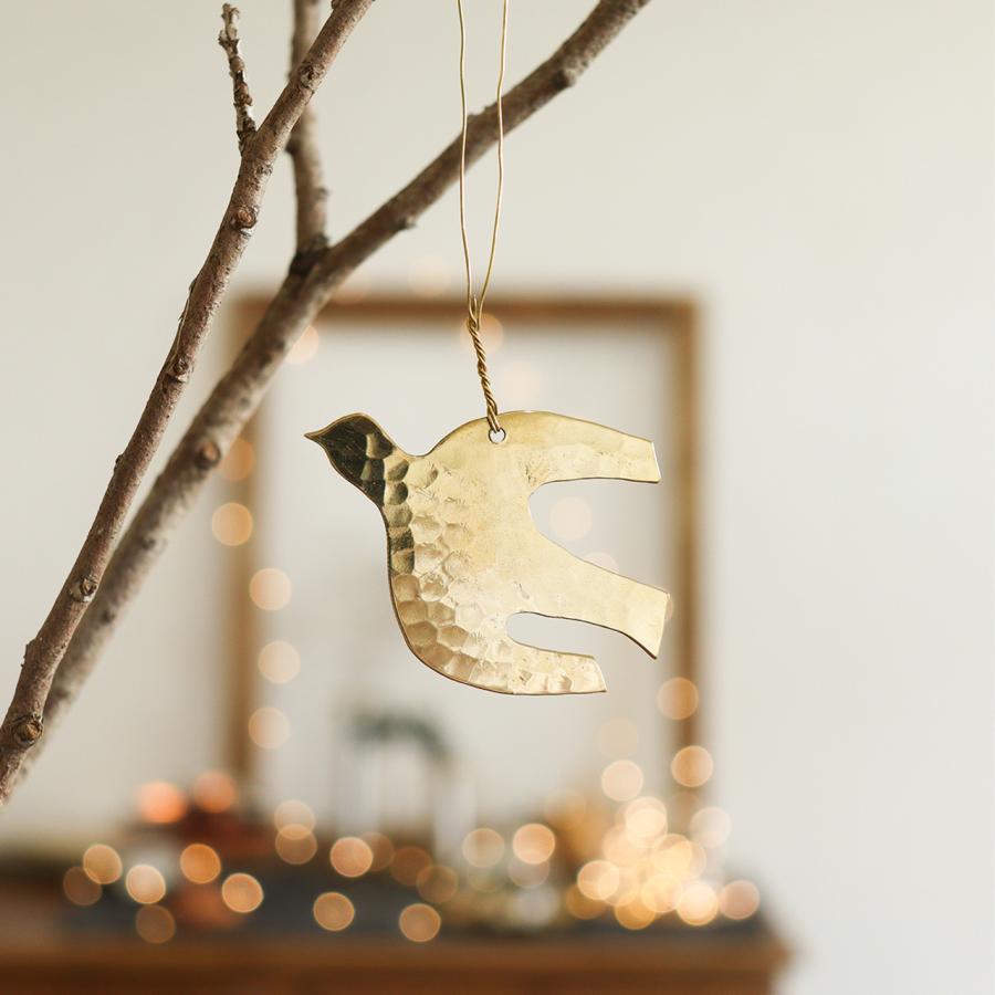 Creer オーナメント おしゃれ 北欧雑貨 真鍮 クリスマス 公式 ブラス