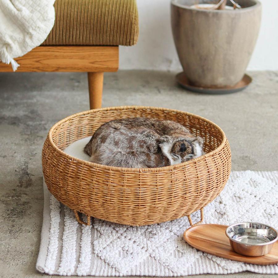 公式 ネコベッド ペット 猫 ネコ ねこ ベッド 円形 丸形 洗える 猫用