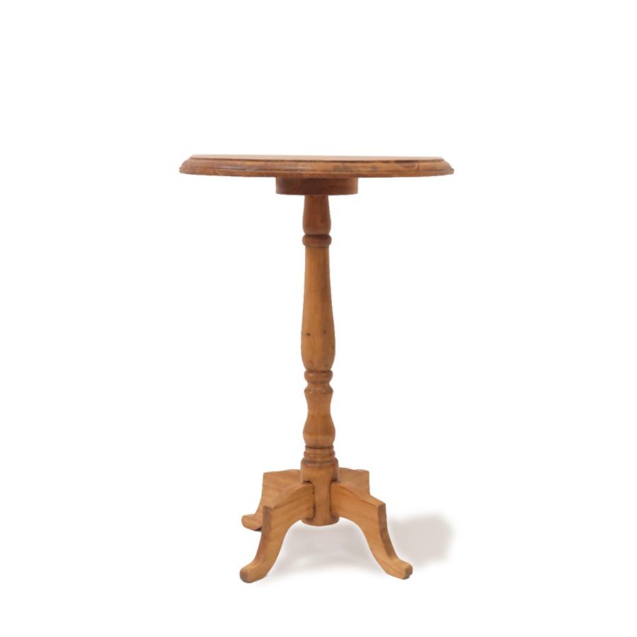 Creer 公式 サイドテーブル ラウンドテーブル 木製 丸テーブル ナイン