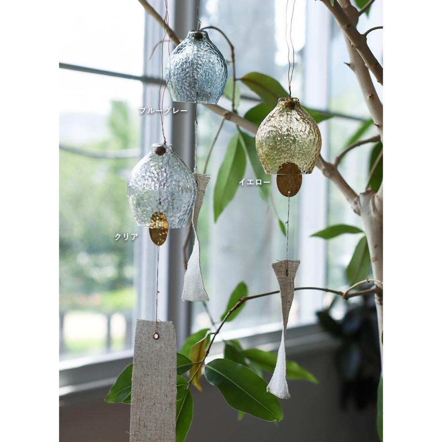 Creer 公式 風鈴 ガラス 短冊 おしゃれ シンプル ハンドメイド イン