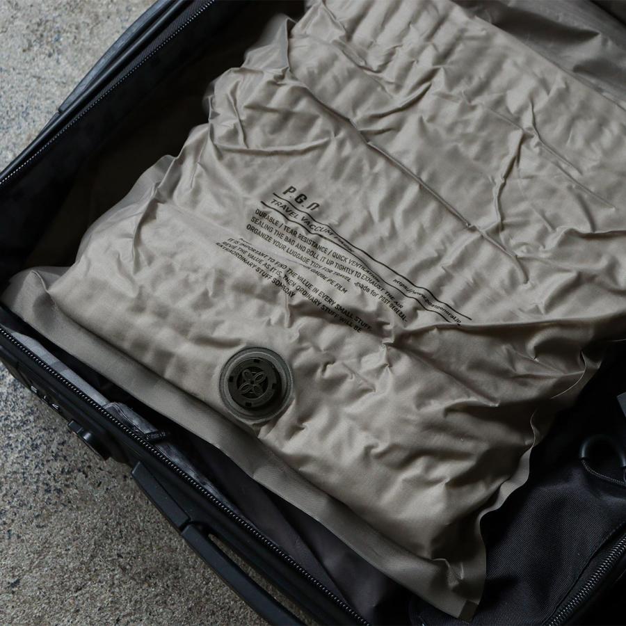 公式 衣類圧縮袋 トラベル 旅行 POST GENERAL / ポストジェネラル トラベルバキュームパック Lサイズ 2枚セット クレエ IGF｜500works｜05