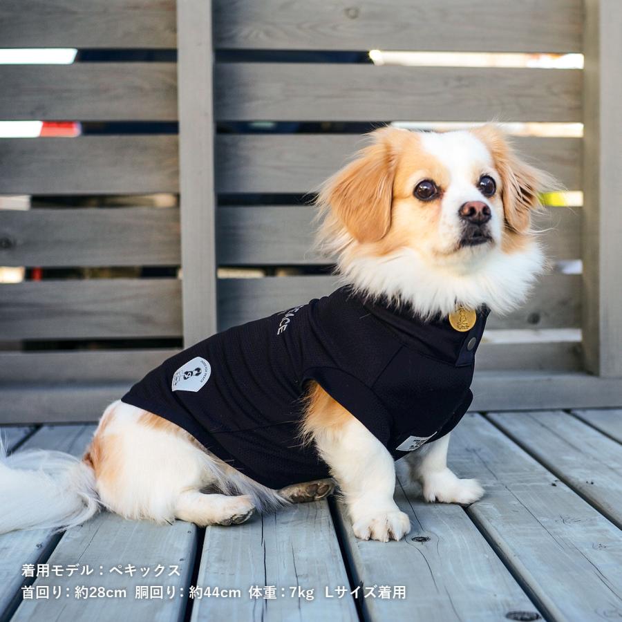 犬 ドッグ イヌ 犬服 犬の服 ペット Tシャツ 防蚊加工 公式 ドッグスフォーピース トリエントモスキートリペレント T-シャツ XS｜500works｜05