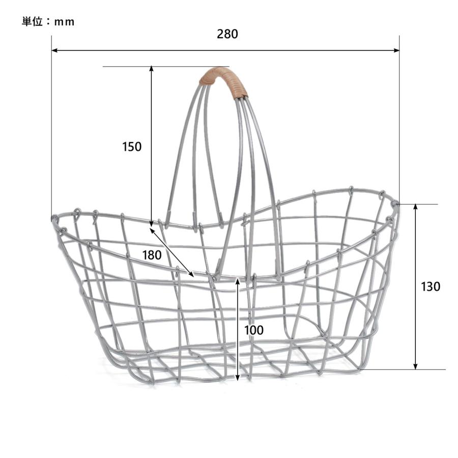 Creer 公式 ワイヤーバスケット 収納かご カゴ かご バスケット 小物