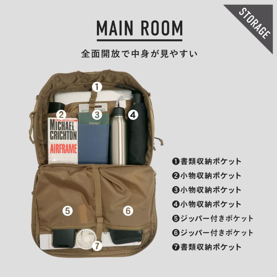 公式 キャリーオン バックパック リュックサック 30L PC ビジネス 通勤 出張 軽量 旅行 おしゃれ ポストジェネラル キャリーオン バックパックの画像