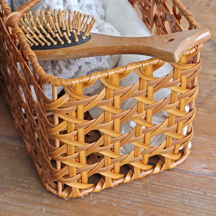 かご バッグ バスケット 八つ目編み 籠 収納カゴ ナチュラル おしゃれ